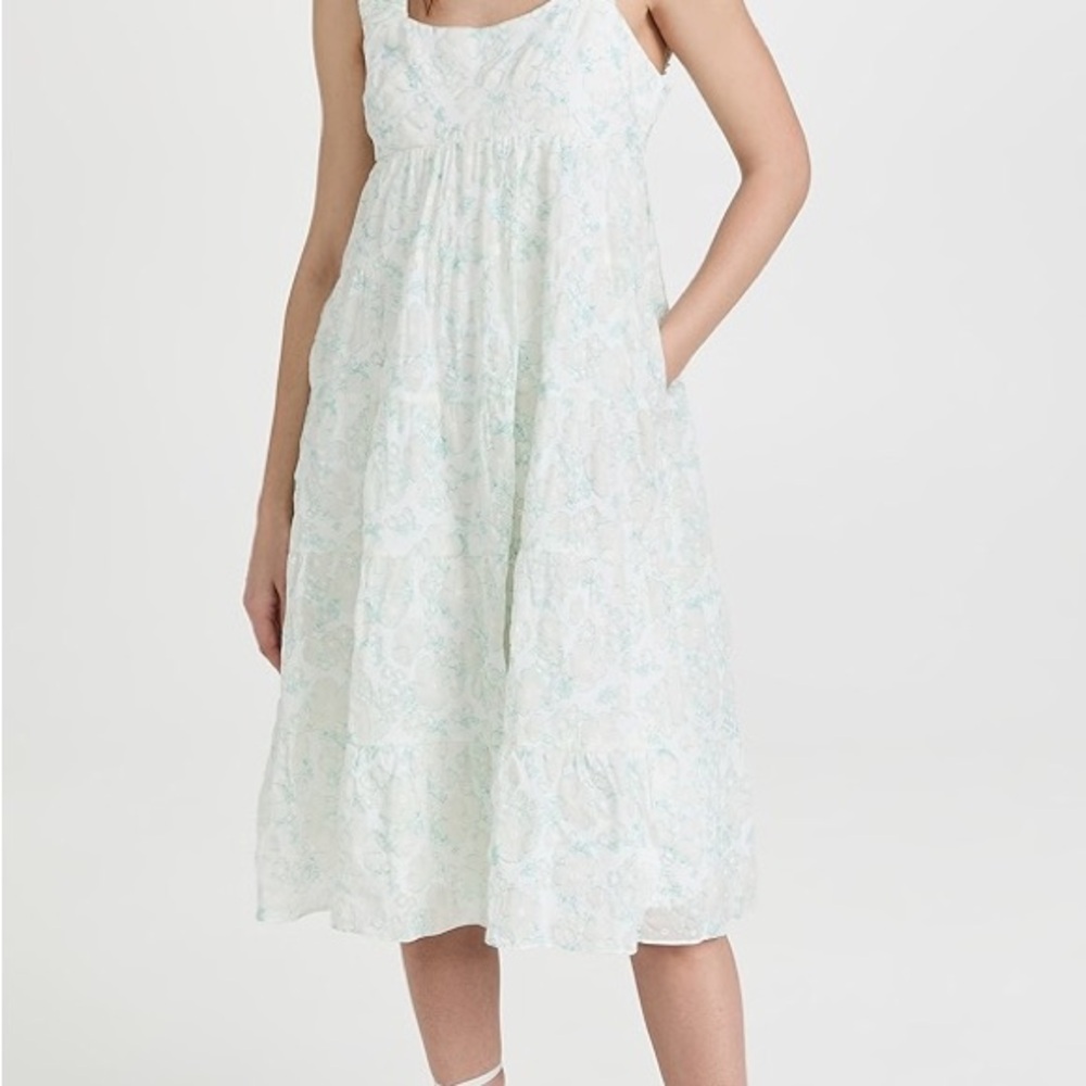 Amanda Uprichard Nicolia Midi Dress, Leona, NWT